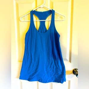 Lulu lemon cool racerback workout tank top, size 10
